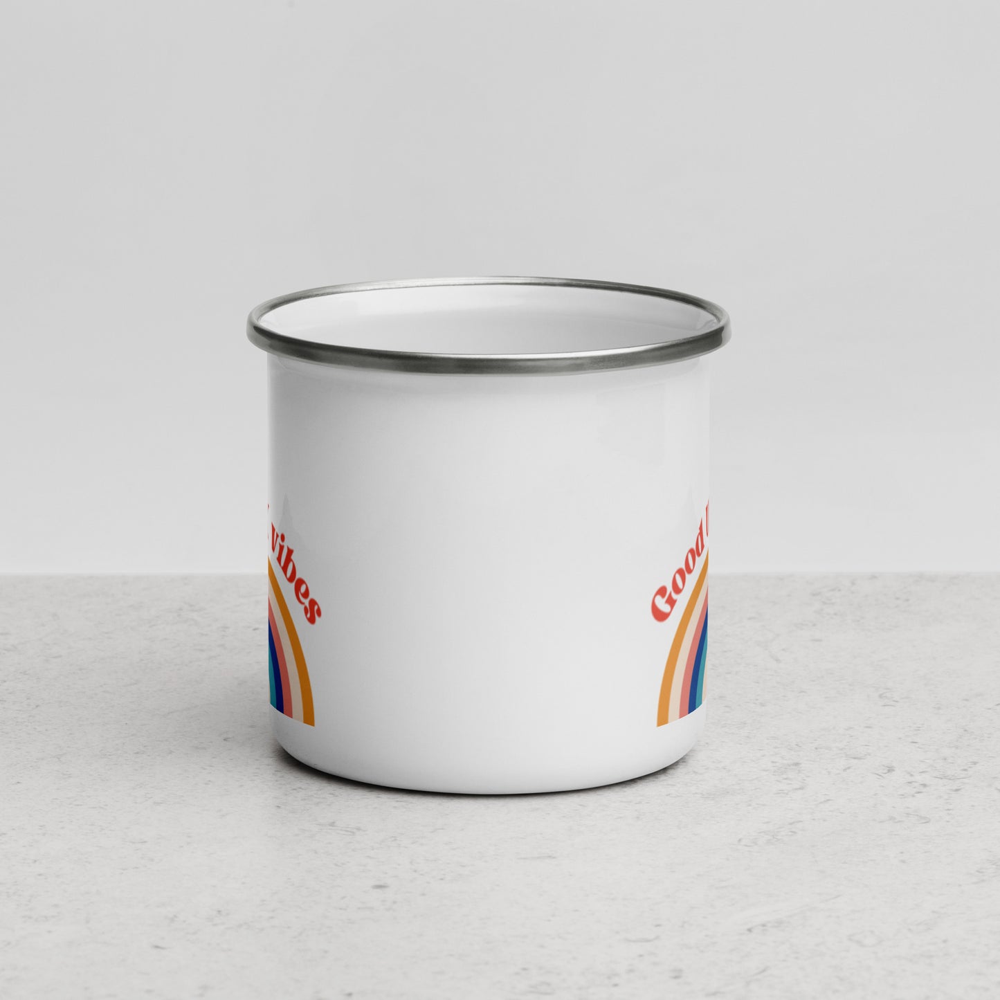 Good UX vibes - enamel mug