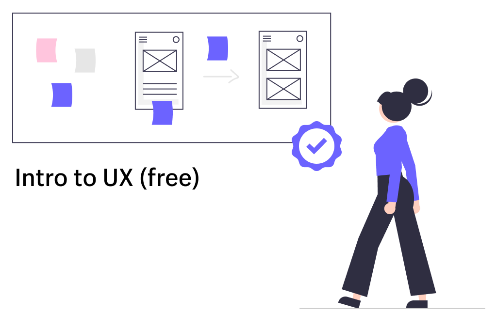 FREE  (limited time) INTRO TO UX DESIGN CLASS ONLINE
